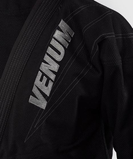 Venum Elite 5.0 巴西柔术道服 - 黑色