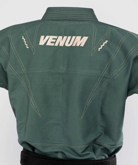 Venum Elite 5.0 巴西柔术道服 - 森林绿色