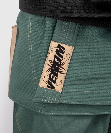 Venum Elite 5.0 巴西柔术道服 - 森林绿色