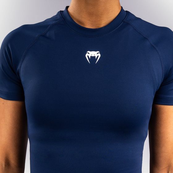 Venum Halo 女士短袖紧身衣 – 靛蓝色