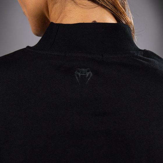 VENUM Pulse 女士短款卫衣 - 黑/白色