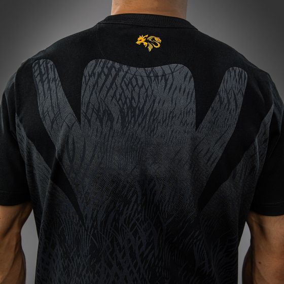 VENUM × Chimaev Wild Borz 男士T恤 - 黑/灰色