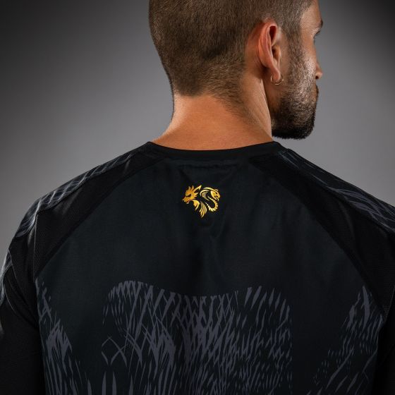 VENUM × Chimaev Wild Borz 男士速干T恤 - 黑/灰色