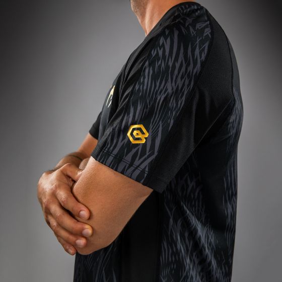 VENUM × Chimaev Wild Borz 男士速干T恤 - 黑/灰色