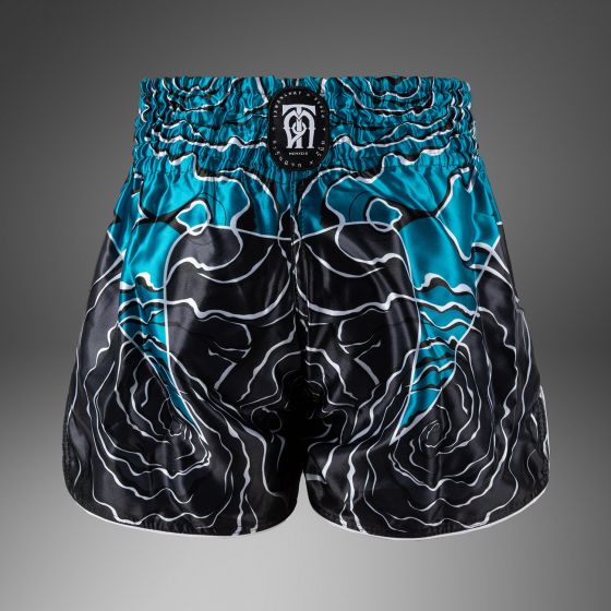 VENUM × Tawanchay 泰拳短裤 - 黑/白色