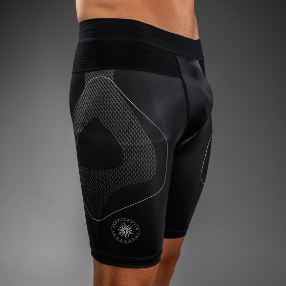 VENUM Nexus 男士紧身短裤 - 黑/银色