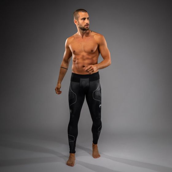 VENUM Nexus 男士紧身长裤 - 黑/银色