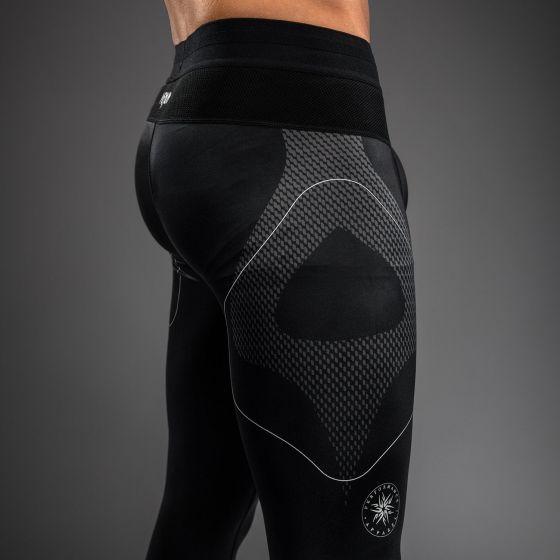 VENUM Nexus 男士紧身长裤 - 黑/银色