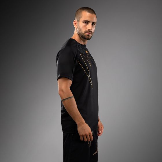 VENUM Serpenti 男士速干T恤 - 黑/银/金色