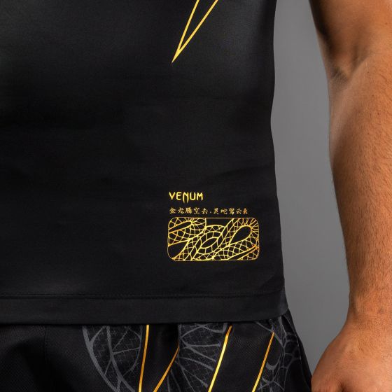 VENUM Serpenti 男士紧身背心 - 黑/银/金色