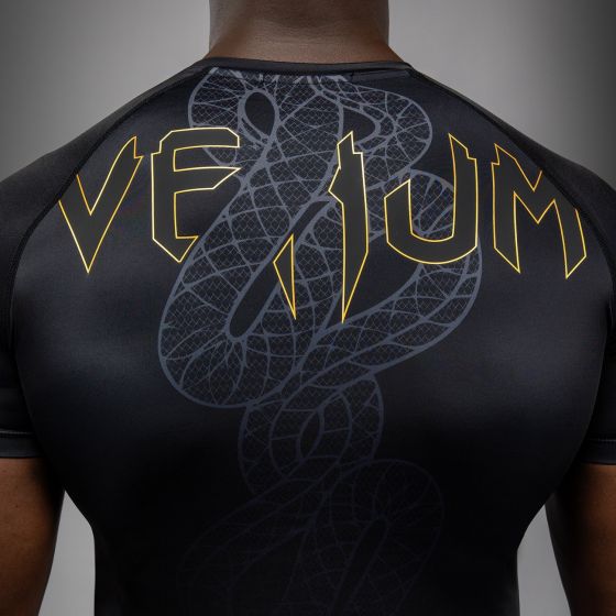 VENUM Serpenti 男士短袖紧身衣 - 卡其/铜/象牙白色