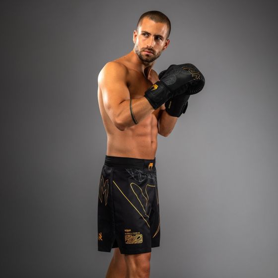 VENUM Serpenti 男士格斗短裤 - 黑/银/金色