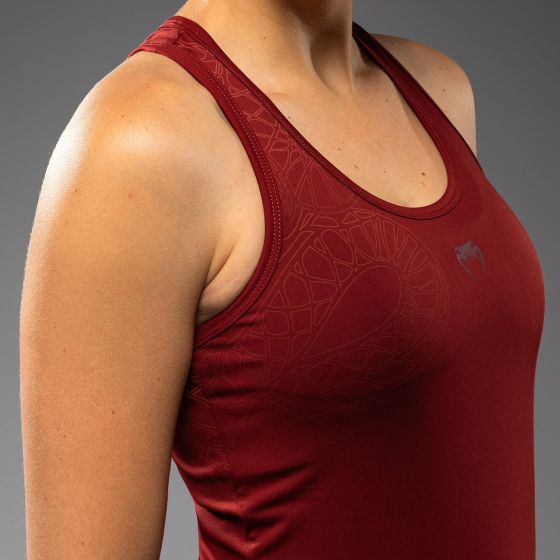 VENUM Serpenti 女士背心 - 酒红/象牙白色