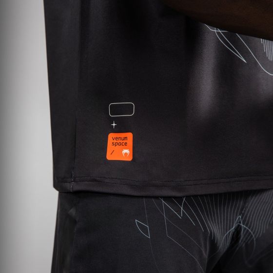 VENUM Eclipse 男士速干T恤 - 黑/象牙白色