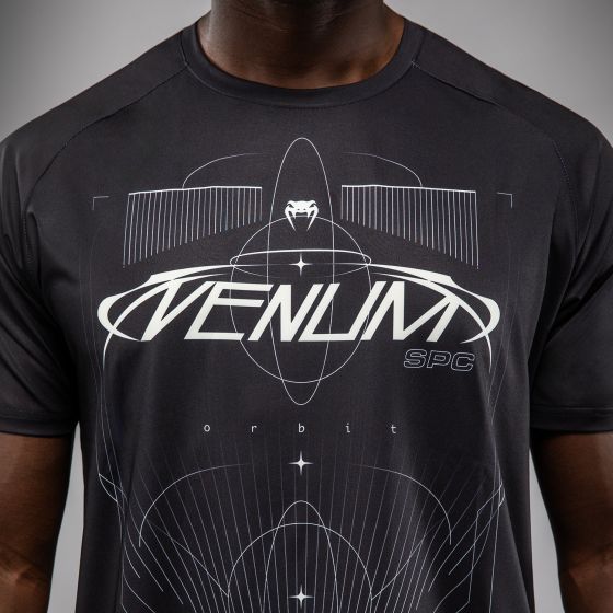VENUM Eclipse 男士速干T恤 - 黑/象牙白色