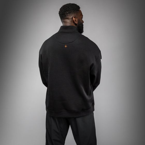 VENUM Eclipse 男士半拉链卫衣 - 黑/象牙白色