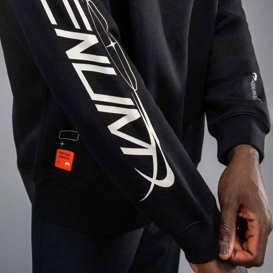 VENUM Eclipse 男士半拉链卫衣 - 黑/象牙白色