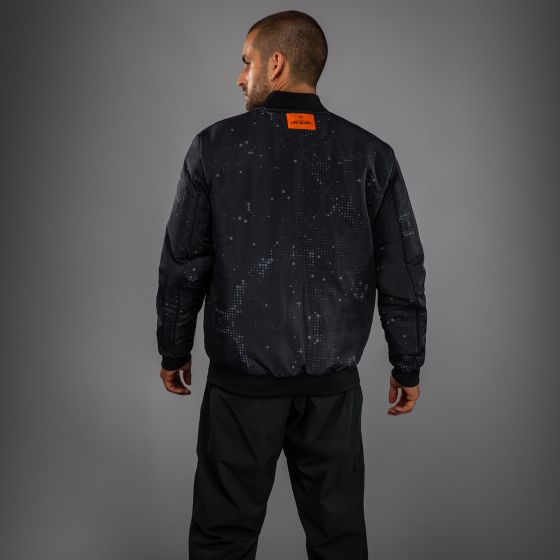 VENUM Eclipse 男士飞行员夹克 - 黑/象牙白色