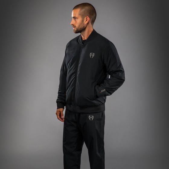 VENUM Eclipse 男士飞行员夹克 - 黑/象牙白色