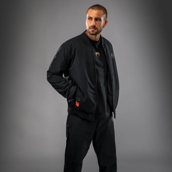 VENUM Eclipse 男士飞行员夹克 - 黑/象牙白色