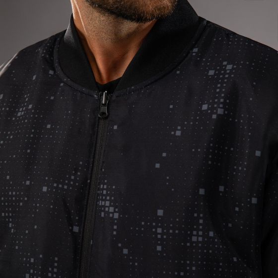 VENUM Eclipse 男士飞行员夹克 - 黑/象牙白色