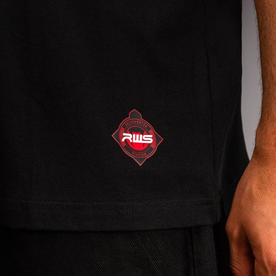 VENUM × RWS 2.0 男士T恤 - 黑/红色
