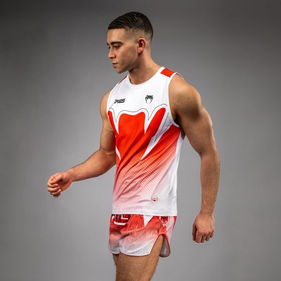 VENUM × RWS 2.0 男士速干背心 - 白/红色