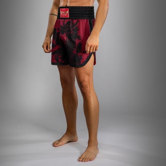 VENUM × Assassin‘s Creed Shadows 拳击短裤 - 酒红/黑色