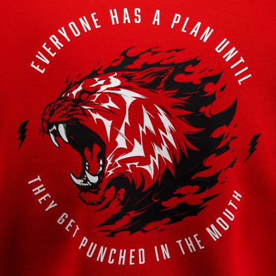 Venum × Mike Tyson Tiger 男士卫衣 - 红/黑色