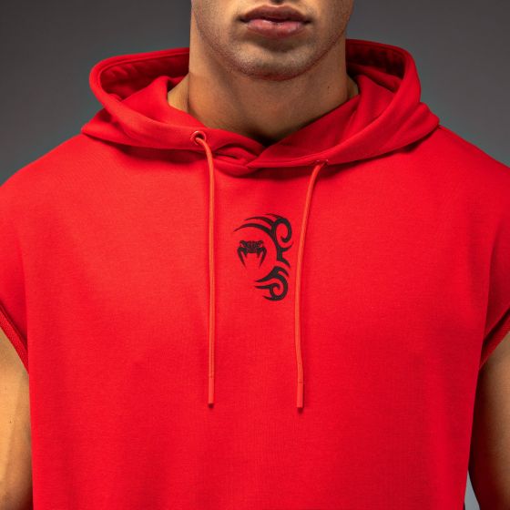 Venum × Mike Tyson Tiger 男士无袖卫衣 - 红/黑色