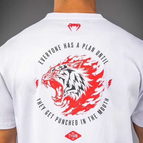 Venum × Mike Tyson Tiger 男士T恤 - 白色
