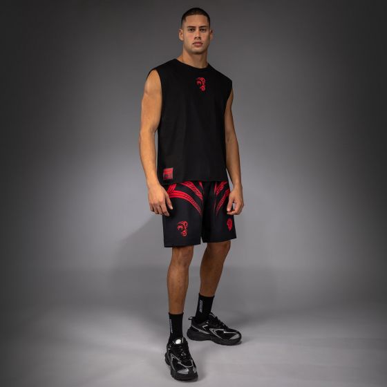 Venum × Mike Tyson Tiger 男士无袖T恤 - 黑色