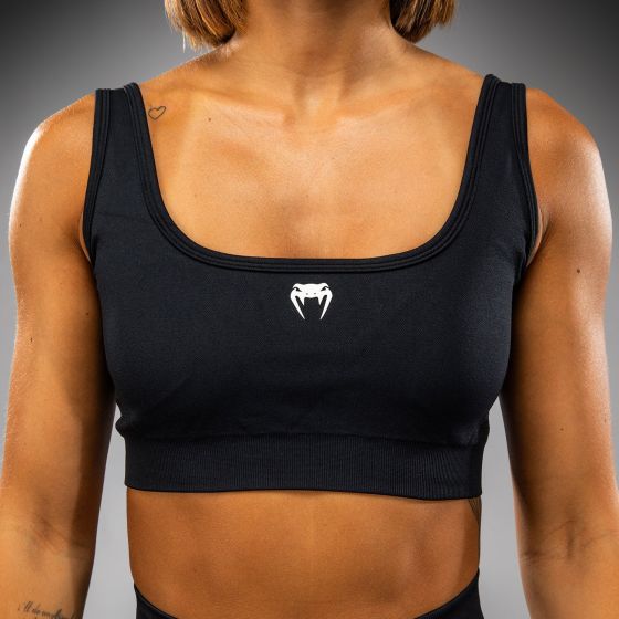 VENUM Sculpt 女士运动内衣 - 长款 - 黑/白色