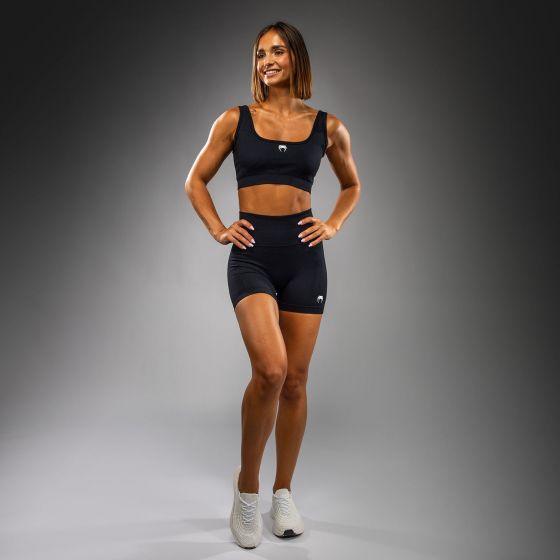 VENUM Sculpt 女士运动内衣 - 长款 - 黑/白色