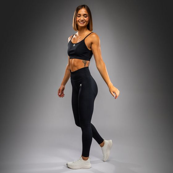 VENUM Sculpt 女士紧身长裤 - 黑/白色