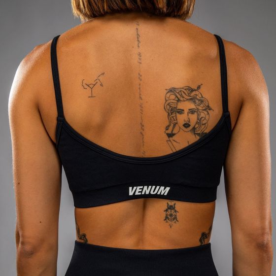 VENUM Sculpt 女士运动内衣 - 黑/白色