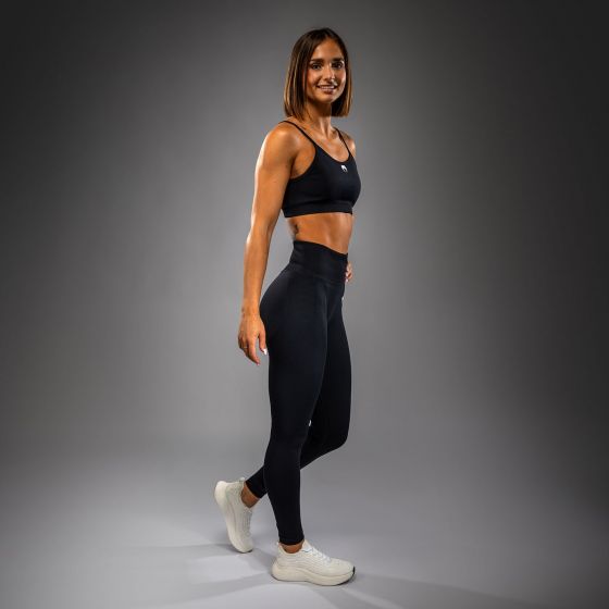 VENUM Sculpt 女士运动内衣 - 黑/白色