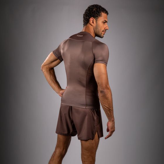 VENUM No Gi 男士短袖紧身衣 - 可可棕色