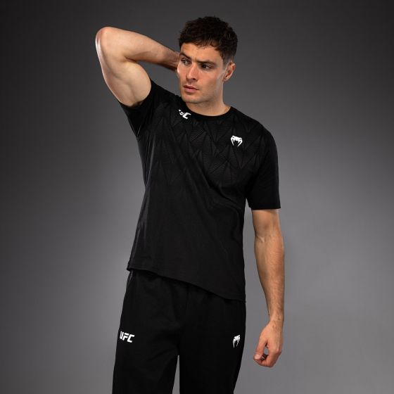 UFC Zenith | VENUM 经典复刻 男士T恤 - 黑/白色