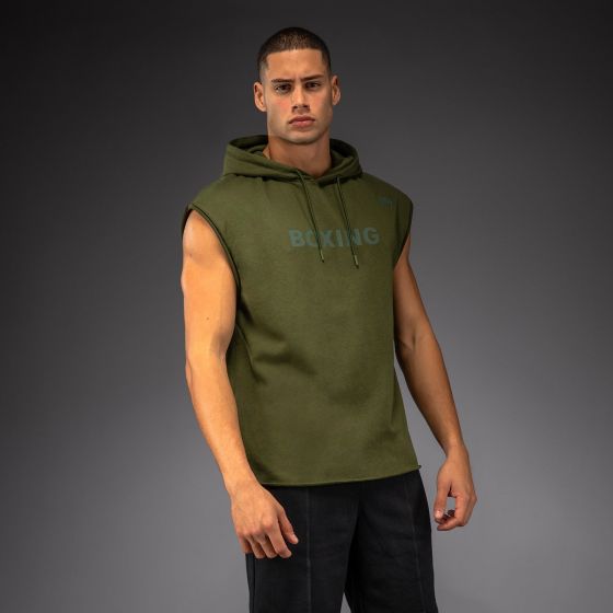 VENUM Boxing VT 无袖连帽衫 - 军绿色