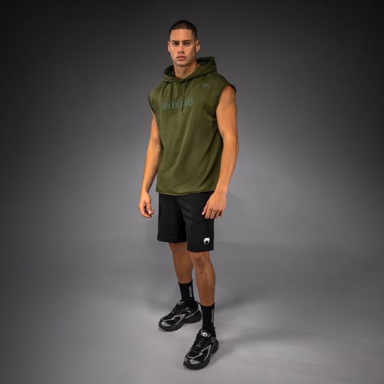 VENUM Boxing VT 无袖连帽衫 - 军绿色