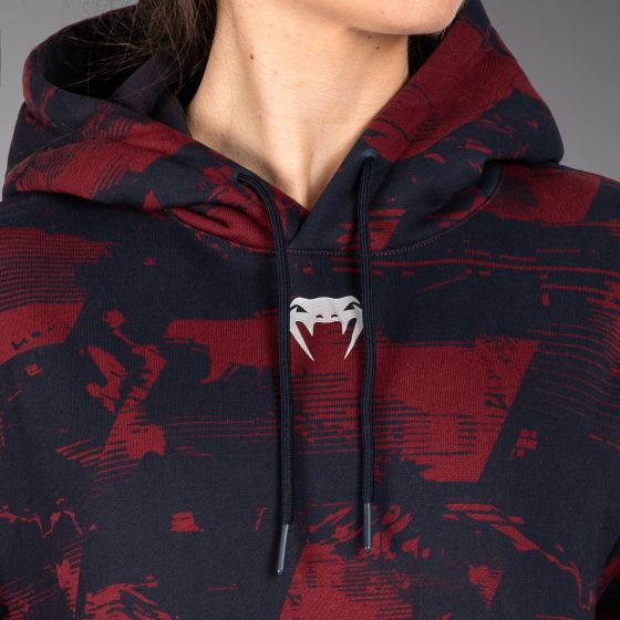 UFC Zenith | VENUM 格斗周 女士卫衣- 海军蓝/酒红/银色