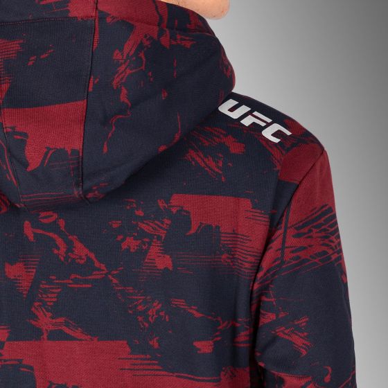 UFC Zenith | VENUM 格斗周 女士卫衣- 海军蓝/酒红/银色