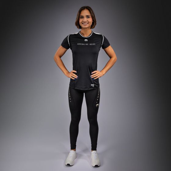 VENUM Adrenaline 女士速干T恤 - 黑/象牙白色