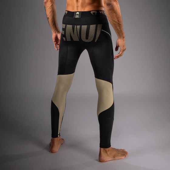 VENUM Adrenaline 男士紧身长裤 - 黑/沙色