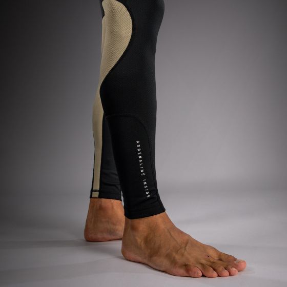 VENUM Adrenaline 男士紧身长裤 - 黑/沙色