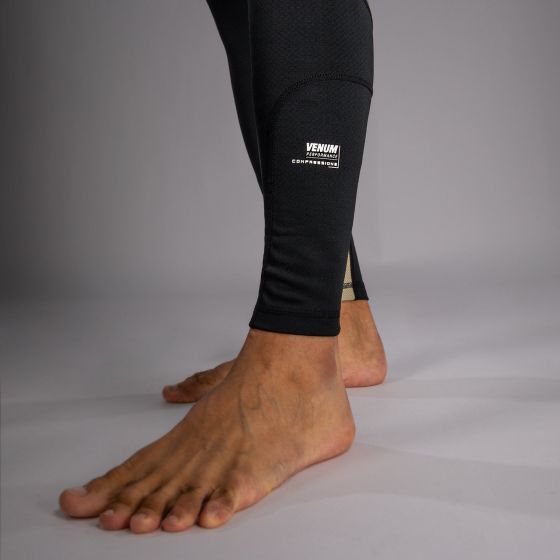 VENUM Adrenaline 男士紧身长裤 - 黑/沙色