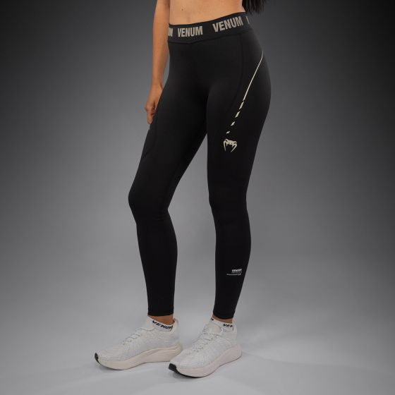 VENUM Adrenaline 女士紧身长裤 - 黑/象牙白色