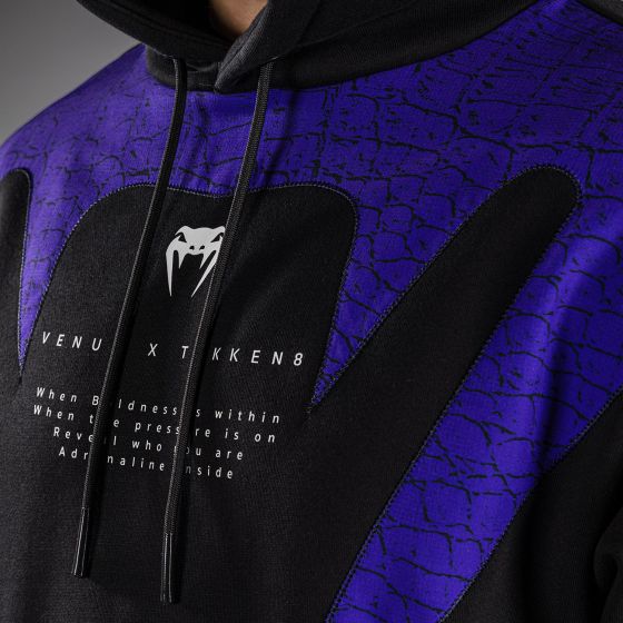 VENUM x TEKKEN 8 男士卫衣 - Kazuya - 黑/蓝色
