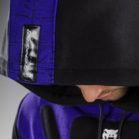 VENUM x TEKKEN 8 男士卫衣 - Kazuya - 黑/蓝色